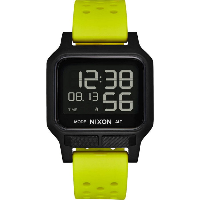 2023 Nixon Heat Surf Watch A1320 - Citron / Black